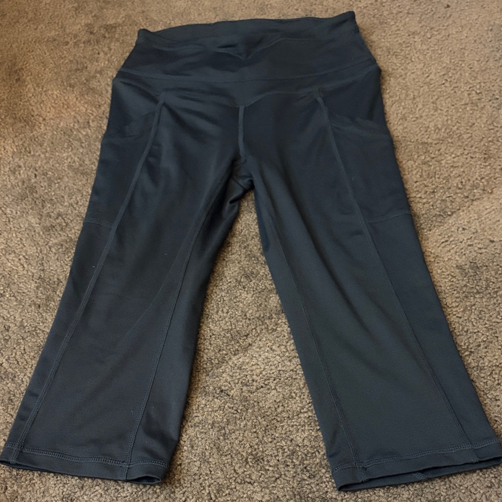 FP Movement by Free People Black Capris